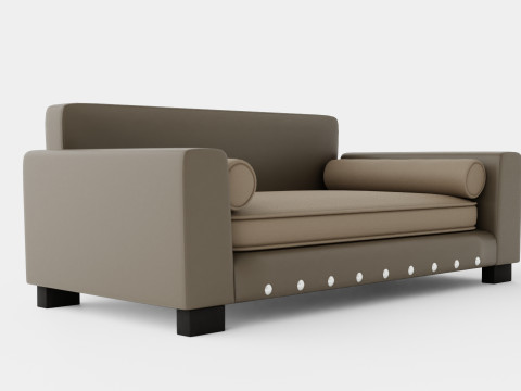 Dog Sofa EHP Scout Sofa - Gray 3D मॉडल