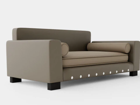 Dog Sofa EHP Scout Sofa - Gray 3D Model