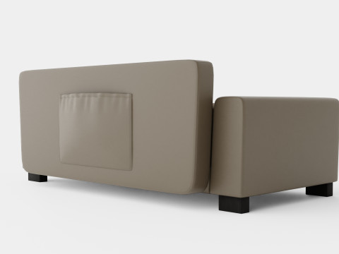 Dog Sofa EHP Scout Sofa - Gray 3D मॉडल