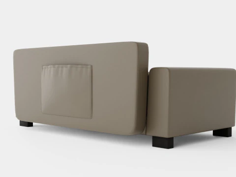 Dog Sofa EHP Scout Sofa - Gray 3D Model