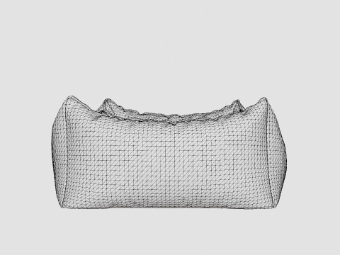 Dog Bed Hunter Boston - Gray 3D मॉडल