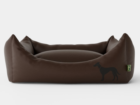 Dog Bed Hunter Bologna - Brown 3D Model