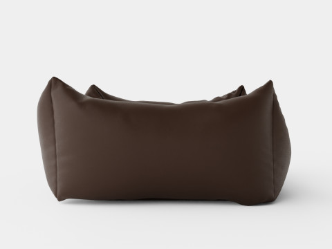 Лежак для собак Хантер Болонья - Коричневий 3D Модель