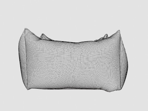 Dog Bed Hunter Livingstone - Beige 3D Model