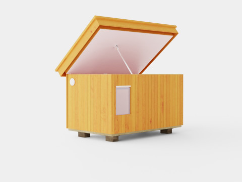 Dog House 3D Model