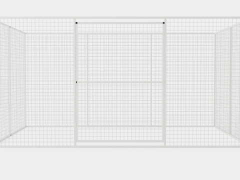 Dog Yard Sweden Strong Medium Cage Modèle 3D