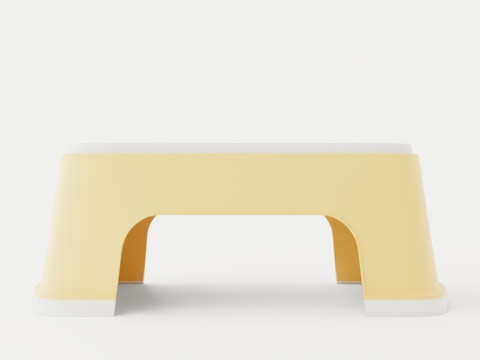Children s stool 3D Model