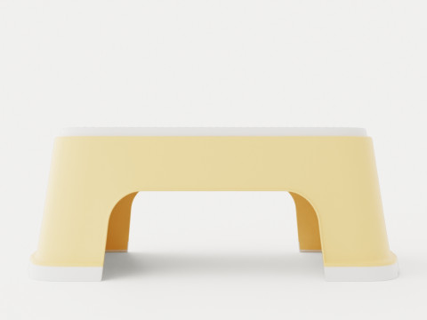 Children s stool 3D Model