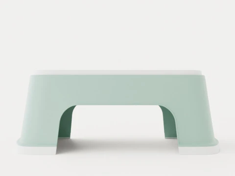 Children s stool 3D Model