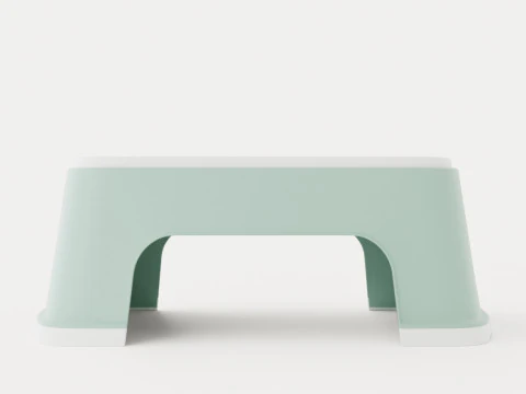 Children s stool 3D Model
