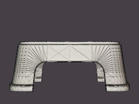 Children s stool 3D Model