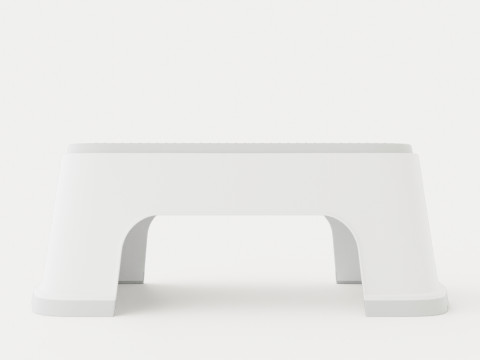 Childrens stool 3D 模型