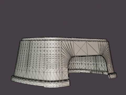 Childrens stool 3D Model