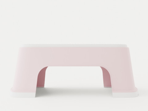 Childrens stool 3D मॉडल