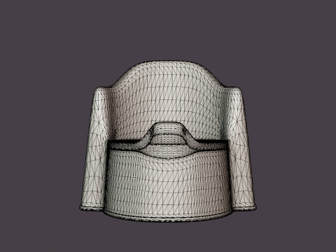 Potty chair Modelo 3D