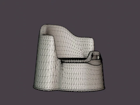 Potty chair 3D Model