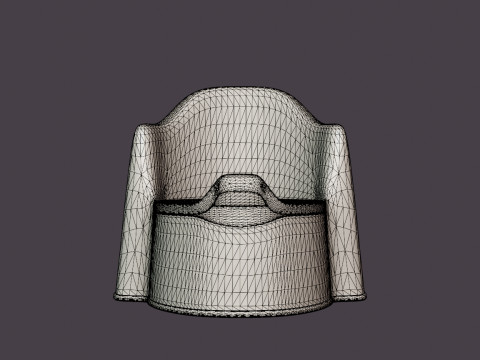 Potty chair Modelo 3D