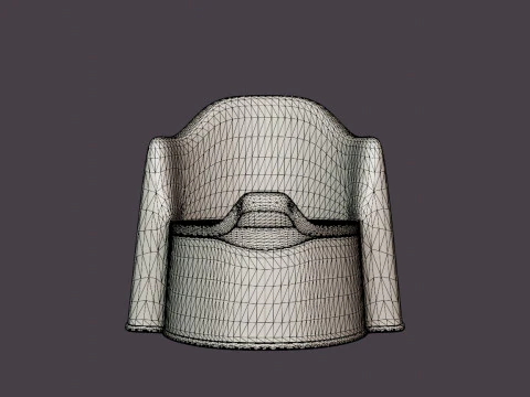 Potty chair 3D Model