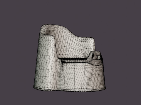 Potty chair Modelo 3D