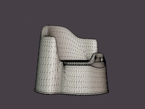 Potty chair 3D Model