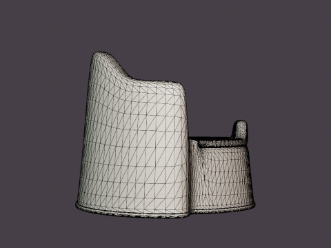 Potty chair Modelo 3D