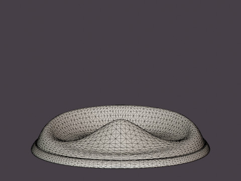Toilet seat 3D Model