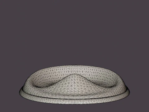 Toilet seat 3D Model