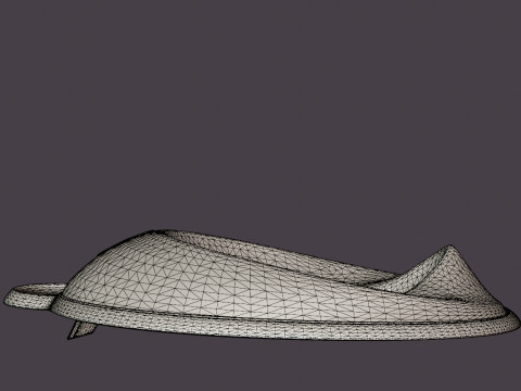 Toilet seat 3D Model