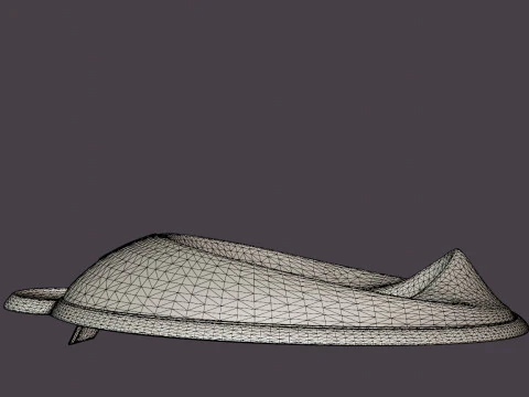 Toilet seat 3D Model