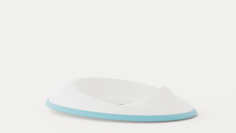 Toilet seat 3D Model .c4d .max .obj .3ds .fbx .stl .blend 