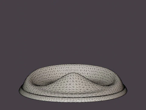 Toilet seat 3D Model