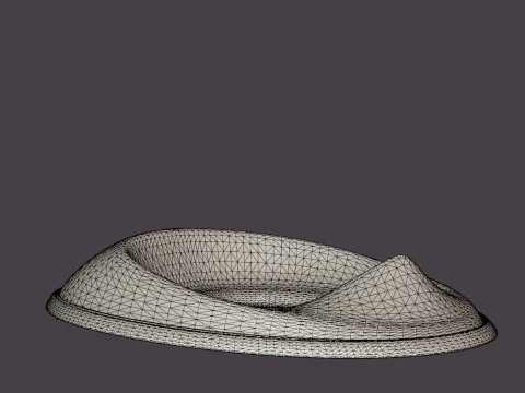 Toilet seat 3D Model