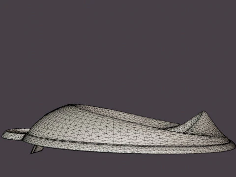 Toilet seat 3D Model