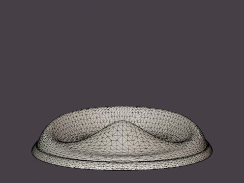 Toilet seat 3D Model