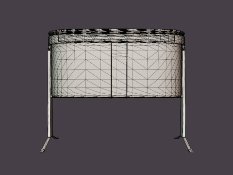 Rock Baby Bed 3D Model