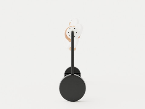 Toy for Babysitter Mischievous eyes Black or white Modèle 3D