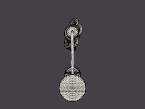 Toy for Babysitter Mischievous eyes Black or white Modèle 3D