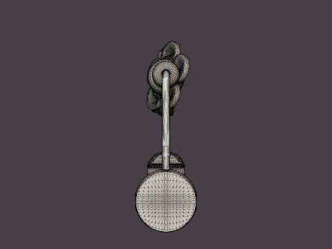Toy for Babysitter Mischievous eyes Pastel 3D Model