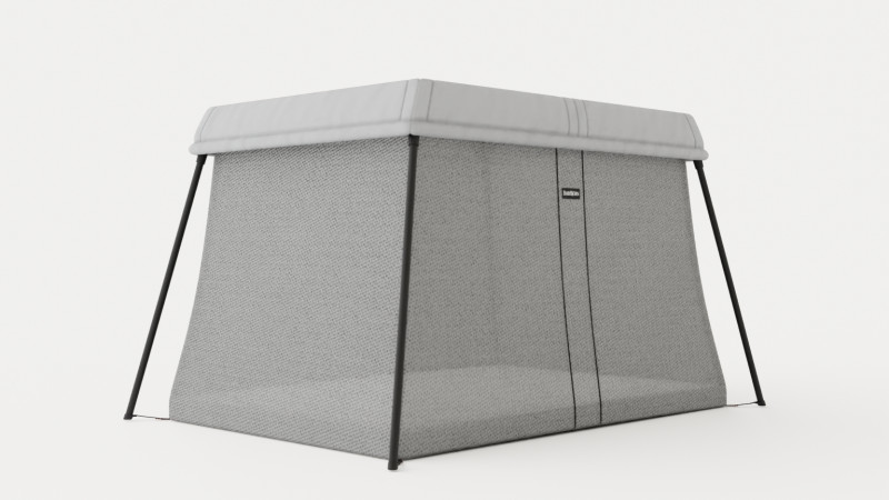 Travel cot Light Modèle 3D .c4d .max .obj .3ds .fbx .stl .blend 