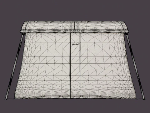 Travel cot Light 3D Model