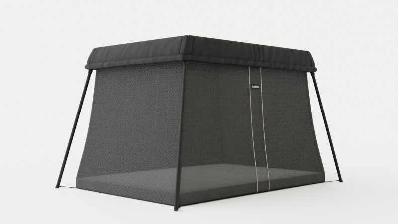 Travel cot Light Model 3D .c4d .max .obj .3ds .fbx .stl .blend 