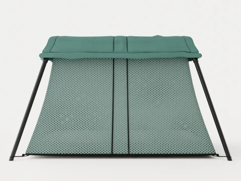 여행용 침대 라이트 3D 모델