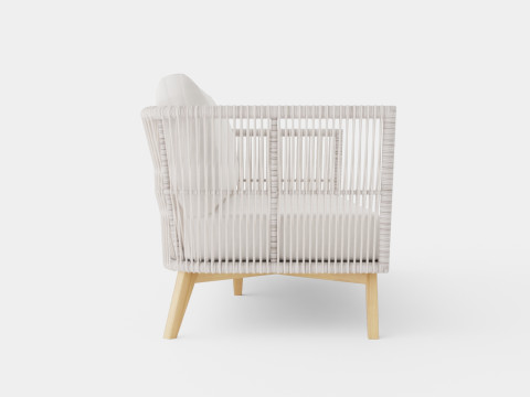 Himmelsnas 3-seater sofa 3D Model