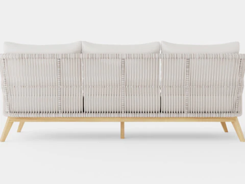 Himmelsnas 3-seater sofa 3D Model