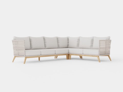 Himmelsnas corner sofa 3D Модель