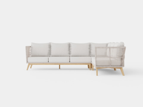 Himmelsnas corner sofa 3D Model