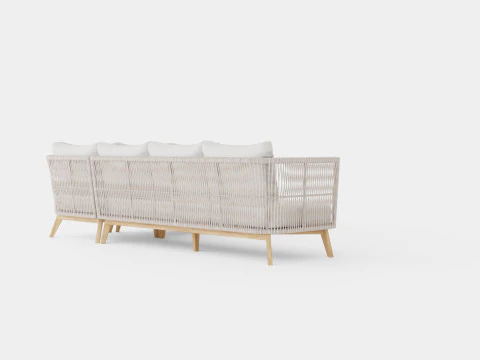 Himmelsnas corner sofa 3D Model