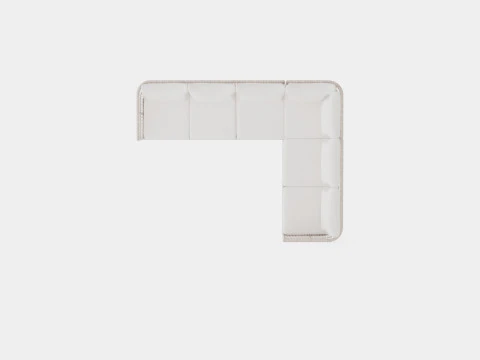 Himmelsnas corner sofa 3D Model