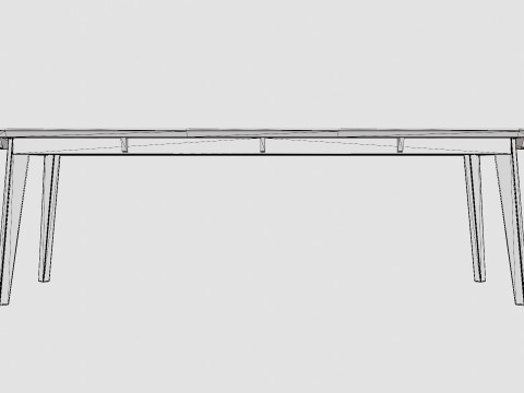 Himmelsnas dining table 3D Model