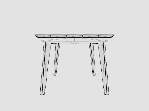 Himmelsnas dining table 3D Model